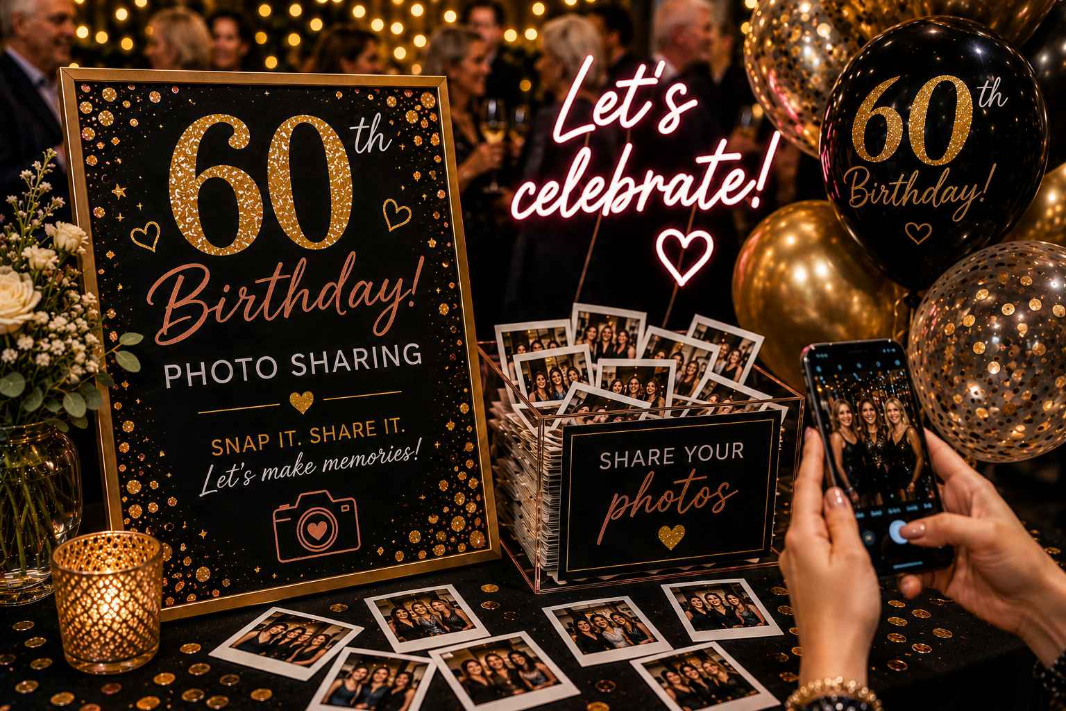 60th Birthday photo sharing
