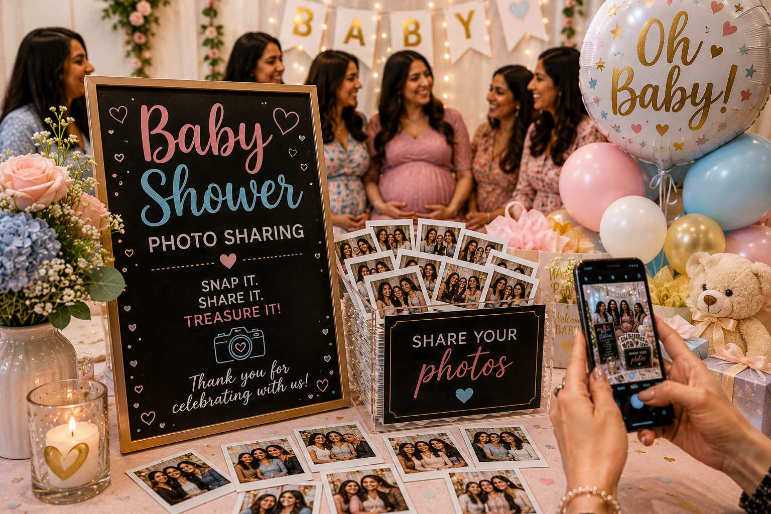 Baby Shower photo sharing