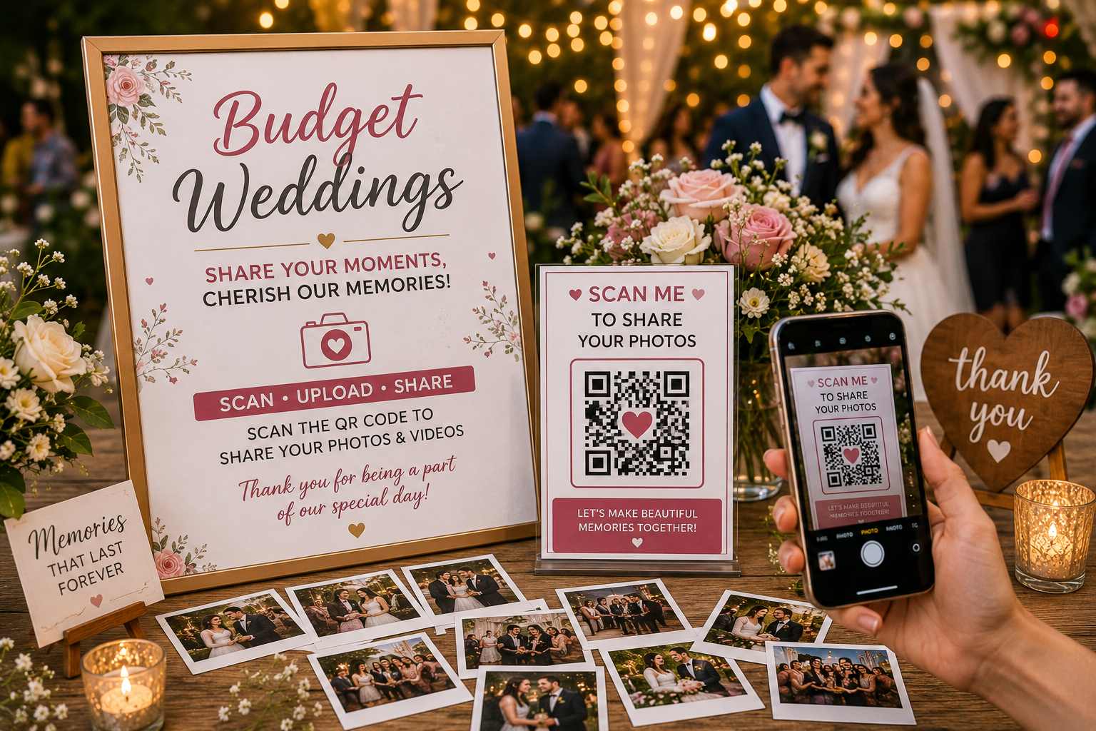 Budget Weddings photo sharing