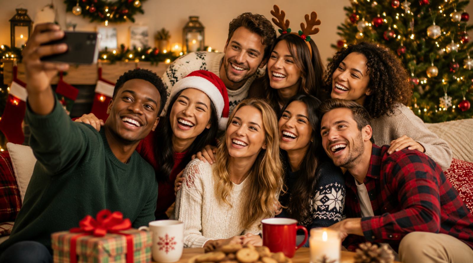 Group Holiday Photo Sharing